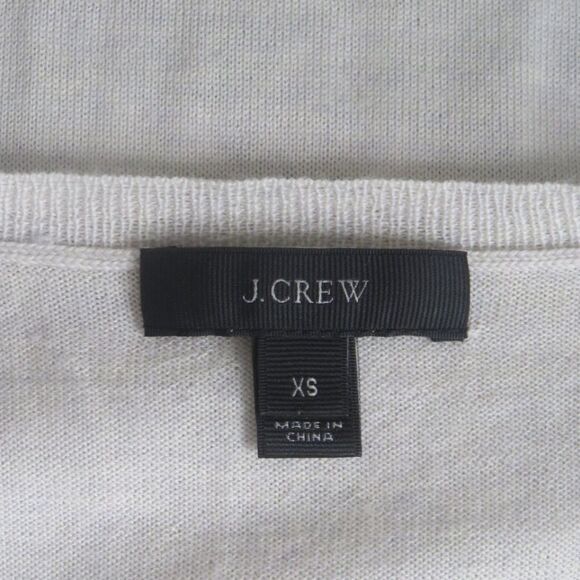 𝅺J. Crew Embroidered Wool Swingy Sweater XS - Picture 6 of 6